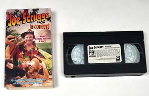 Joe Scruggs In Concert: Music Monkey Business & More! (VHS, 1992) Tested HTF