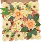 83PCS Artificial Flowers Fake Flowers Bulk Flowers with Stems for DIY Wedding...