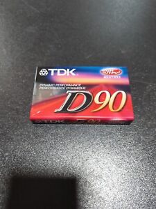 TDK D90 Type I Cassette Tape High Output