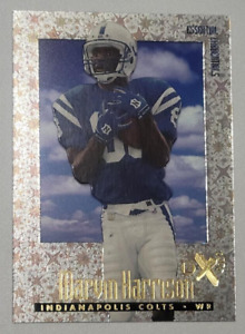 1997 Skybox E-X 2000 Essential Credentials #43 Marvin Harriso Colts 035/100