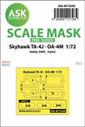 ASKM72040 1:72 ASK/Art Scale Mask - TA-4J OA-4M Skyhawk (FUJ/H2K kit)