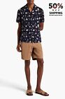 RRP€269 OFFICINE GENERALE Button-Up Shirt Size L Floral Chest Pocket Collared