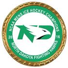Tribute Coin North Dakota Fighting Hawks 2016 NCAA Mens Ice Hockey Championship