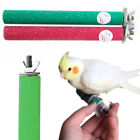 Bird Parrot Stand Chew Toy Paw Grinding Perches for Budgie Cage Pet Supplies LOT