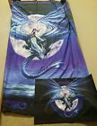 Anne Stokes Collection Quilt Cover KING BED ‘DRAGON RIDER’ Quilt 2 Pillow Cases