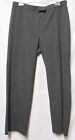 SAG HARBOR pants 12P Waist 32 Career Wear Gray Multi plaid Inseam 29 Rise 10.5