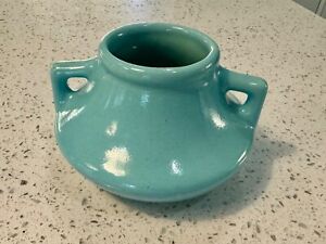 New ListingVintage Green Pottery Vase 3.25