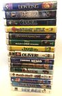 Lot of 15 VHS Disney Pixar Family Tape Movie Video Cassette Mixed Bundle Tested