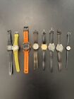 Lot Of 8 Vintage Untested Mens Watches