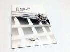 2007 Chrysler PT Cruiser Sebring Crossfire Pacifica Town & Country Brochure