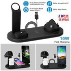 4 in 1 Charging Station Charger Stand Dock For Apple Watch iPhone iPad Air Pods