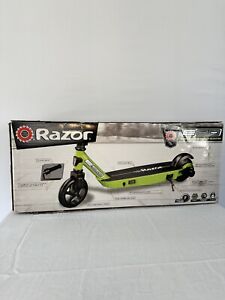 Razor Black Label E90 90W Kick Electric Scooter - Black/Green