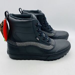 VANS Standard Mid Snow MTE Boots Men's Size 11.5 Cole Navin Black Reflective