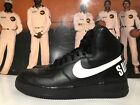 Nike Air Force 1 High SP Supreme Black 2014 Hype World Famous 698696 010 Size 12