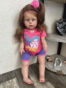 32” reborn toddler dolls Baby Girl  Raquel