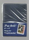 TOPLOADERS 3 X 4 TOP LOAD 1, 25, 50, 100, 500, 35PT SOFT SLEEVES INCLUDED