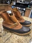 Vintage LL BEAN Maine Hunting Shoe Bean Duck Boots Unlined USA Size Womens 9 L