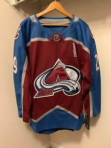 Nathan MacKinnon Colorado Avalanche Jersey #29 NWT Sizes S M L Free 4 day Ship
