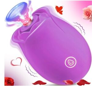 10-speed Rose Vibrator G-spot Dildo Clitoral Sucking For Women Sex Toys
