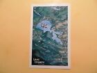 New ListingLake County California vintage map postcard Clear Lake 1967