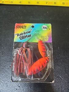 Vintage Stanley Rainbow Glitter 3/8oz Spinnerbait