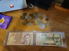 Old foreign coins lot, Mexico, Canada, EU, China, Taiwanese coin currency