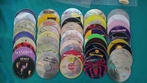 Music CDs Lot Of 100 Disks Only Rock  Jazz  Country  Classical  Free Shipping