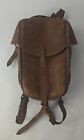 WW2 WWII German Cavalry Pebbled Leather Saddle Bag by Gustav Sudbrach Marked Fkx