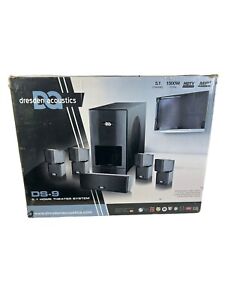 Dresden Acoustics DS 9, 5.1 Home Theater System 1500w Total HDTV