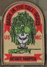 USMC SCOUT TALL GRASS SNIPER LONG RANGE DEATH from FAR USMC SCOUT SNIPER PATCH