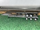 Promotex 3-Axle Double-Drop Flatbed Trailer With Load 1:87  HO Scale