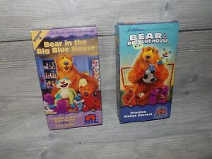 2 Bear in the Big Blue House VHS 3 Episodes