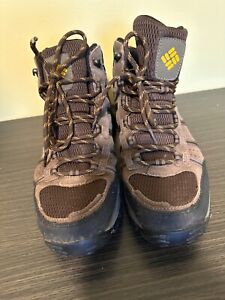 Columbia Mens Grants Pass Hiking Boot Leather Waterproof Sz 12 YM5144-231