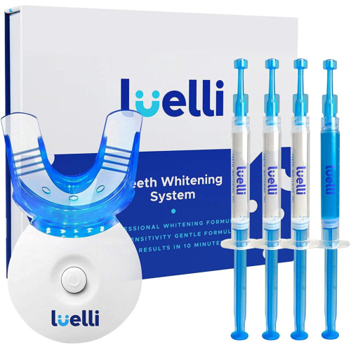 Teeth Whitening Kit with LED Light, 35% Carbamide Peroxide, Teeth Whitening Gel,