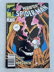 Web of Spider-Man #38 Marvel 1988