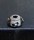 Authentic Pandora 790642 Flowers for You Grey Murano Glass Bead Charm 925 ALE