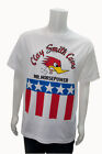 Mr. Horsepower Clay Smith Cams Stars And Stripes (06) White T-SHIRT 100% Cotton