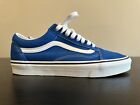 Size - 10.5 Vans Old Skool Canvas And Suede Dazzling Blue