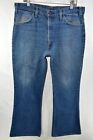 Vtg Levi's 646 0217 Bell Bottom Flare Made USA Mens Size 38x30 Jeans Meas. 37x29