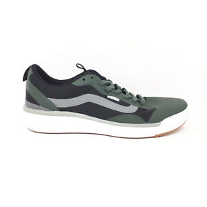 NEW Vans Ultrarange Exo Low Dark Green Black Skate Casual Shoe Sneaker Mens Size