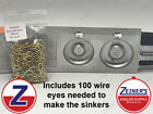 3180 New Do It River Sinker Mold with #2 Wire Eyes - 5, 6 oz sizes