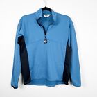 New ListingPearl Izumi Mens 1/4 Zip Long Sleeve Pullover Blue Sz M