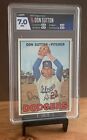 1967 Topps #445 Don Sutton Dodgers HOF HGA 7 NM 2nd Year