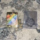 Pokemon Rainbow Charizard VMAX 74/73 Champions Path - Custom Gold Metal Card USA