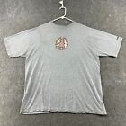 VTG Billabong Shirt Mens XL Grey Graphic Flames Baggy Skater JNCO Thrashed 90s