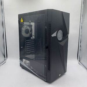 Bgears b-Vortex-RGB Gaming PC ATX case with Optical Illusion Effect ARGB Black