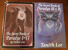 Secret Books of Paradys: Books 1-4 (2 Volume Set) - Tanith Lee - HC DJ Fantasy