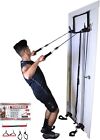 Gym Doorway Body Building Workout Fitness Exercise Resistance Bands Complete Set
