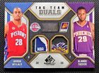 2009 SP Game Used Tag Team Duals Patch Afflalo Tucker /10 Logoman READ
