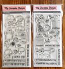 My Favorite Things I Knead You BB-14 & Purr-fect Friends CS158 Stamp Sets NIP